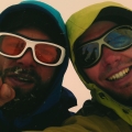 Again not the main summit, but we are happy anyway (6030 m)